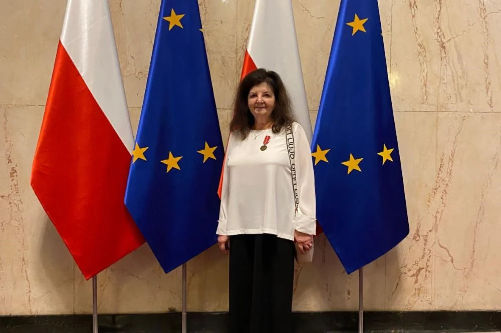 Ewa Zieleźnik, nauczycielka z SP nr 22 nagrodzona Medalem KEN!