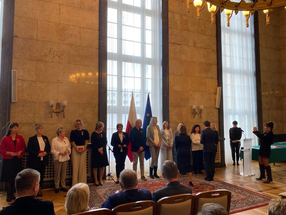 Ewa Zieleźnik, nauczycielka z SP nr 22 nagrodzona Medalem KEN!