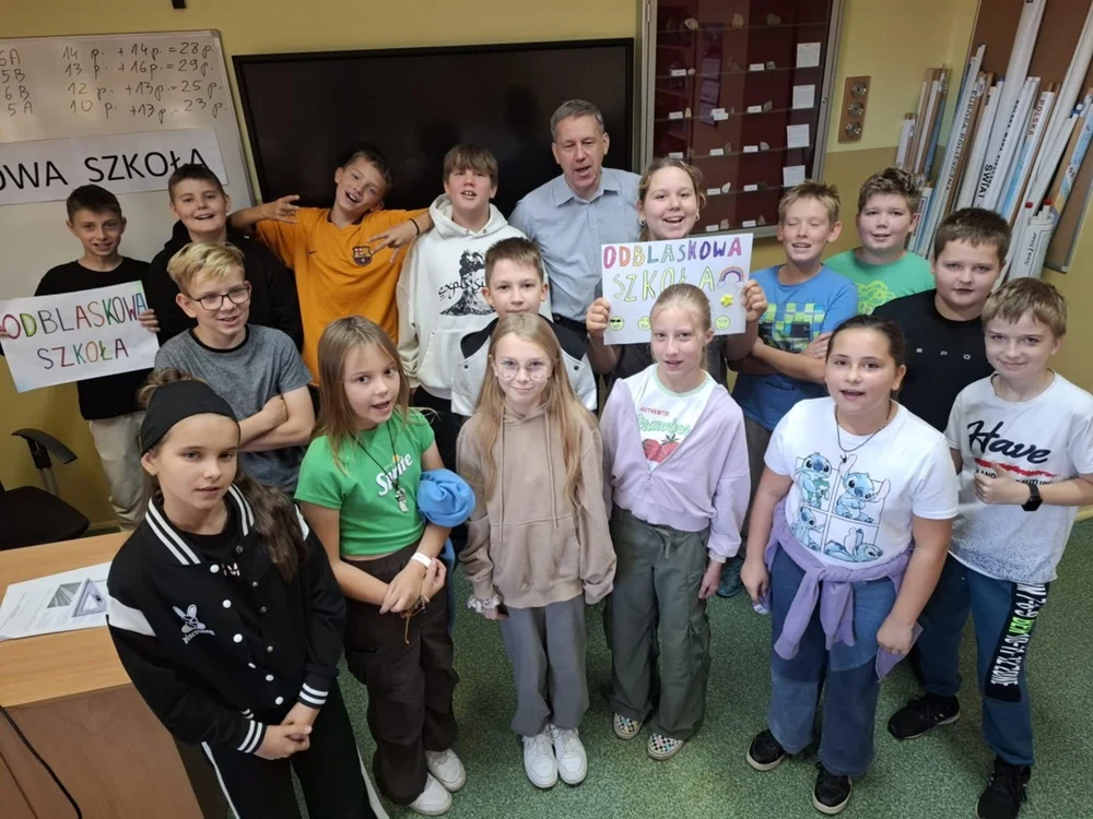 Program "Odblaskowa Szkoła" w SP nr 18!