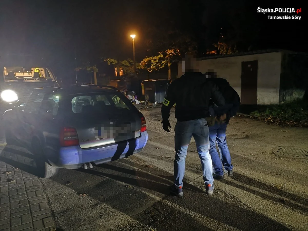 Pościg w Tarnowskich Górach: 43-latek zatrzymany przez policję