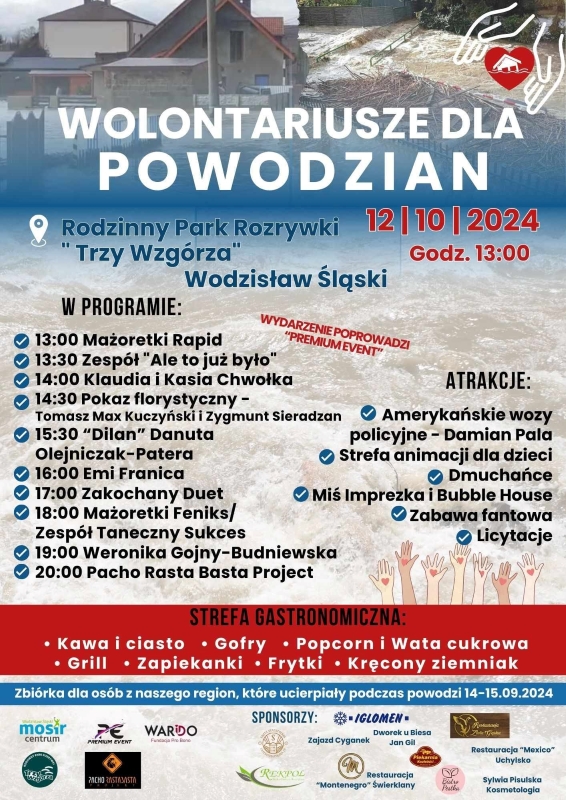 Wspólne siły na rzecz powodzian: wydarzenie charytatywne w Rodzinnym Parku Rozrywki
