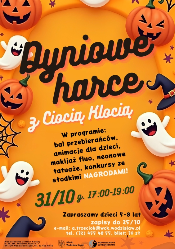 Dyniowe Harce z Ciocią Klocią! Niezapomniana zabawa dla najmłodszych