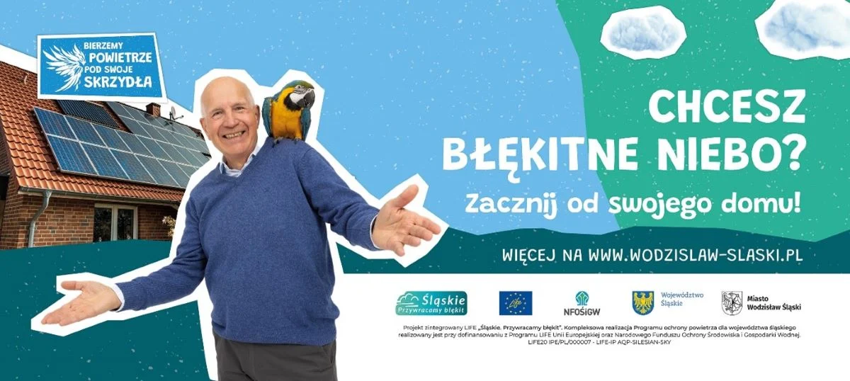 Razem ku czystszemu powietrzu: dołącz do kampanii „Bierzemy powietrze pod swoje skrzydła”