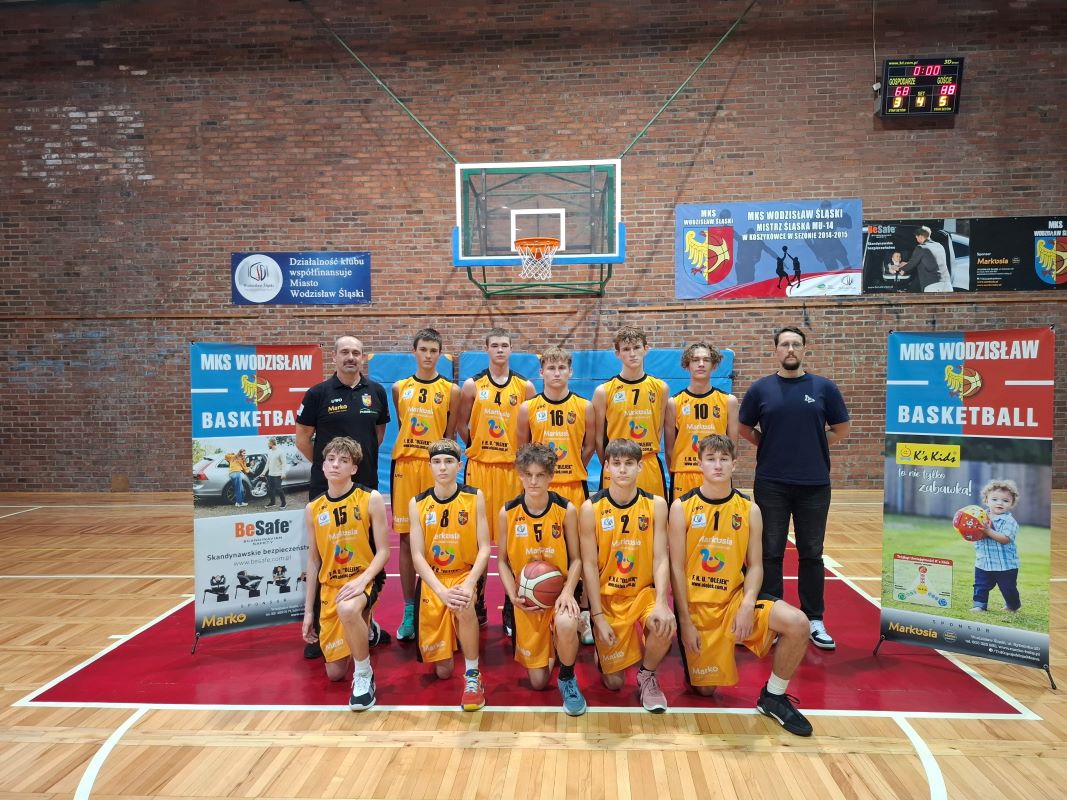 Triumfy MKS Wodzisław Śląski w rozgrywkach koszykówki – młodzież w akcji!