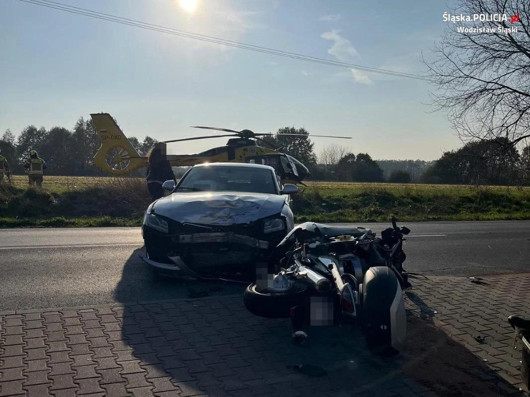 Uwaga kierowcy! Wypadek w Lubomi – apel o ostrożność na drodze!