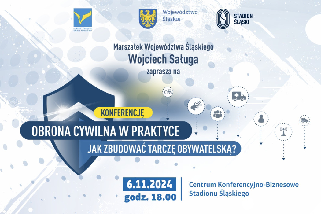 Obrona cywilna w praktyce – dołącz do konferencji na Stadionie Śląskim