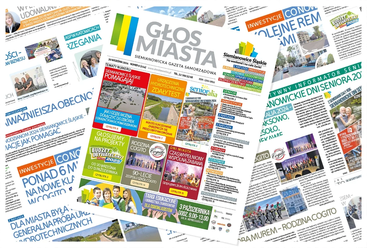 Wrześniowy „Głos Miasta” już dostępny! Sprawdź, co znajdziesz w najnowszym wydaniu!