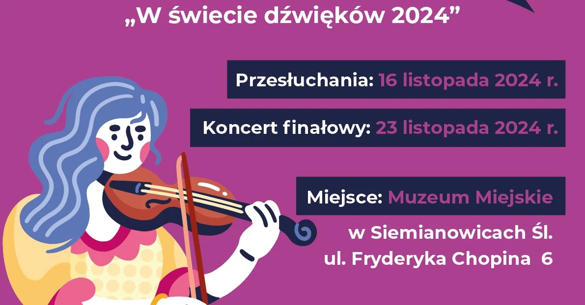 Rozpoczyna się muzyczna rywalizacja – zgłoś się do konkursu muzyki instrumentalnej!