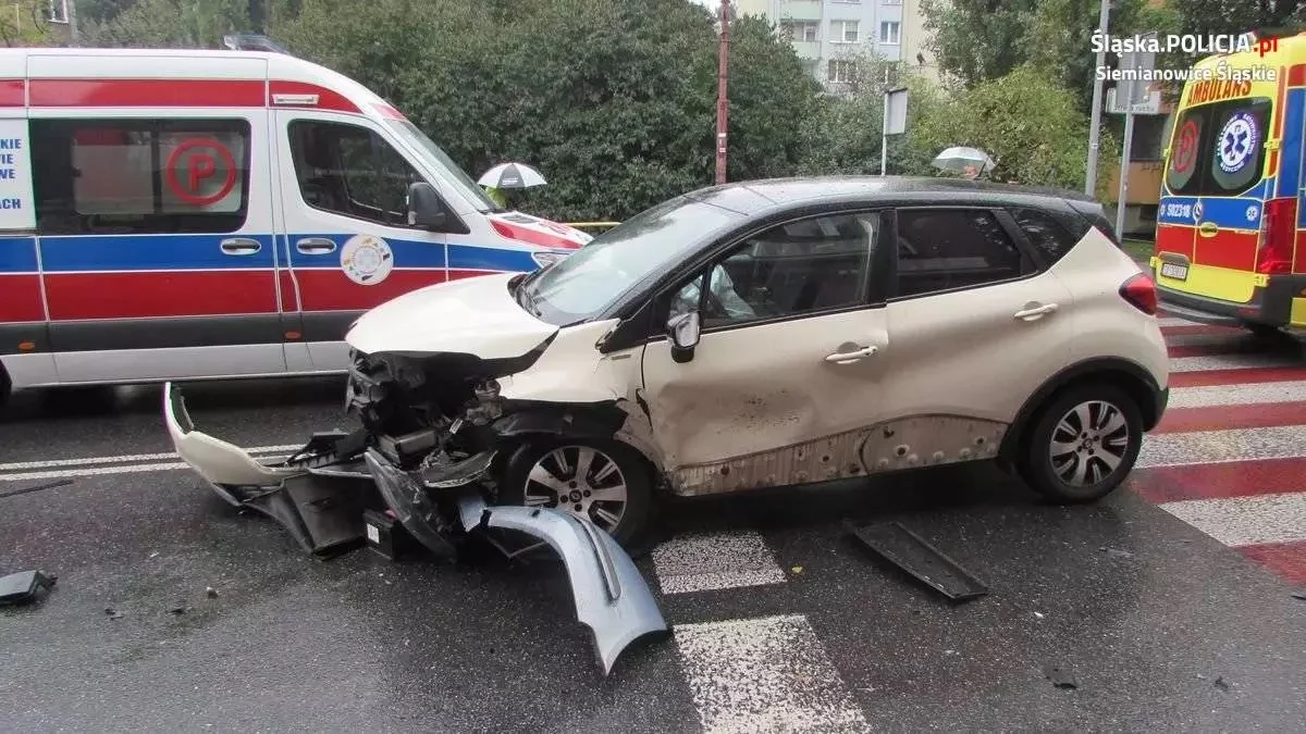 Poważny wypadek na ulicy Staszica: policja apeluje o ostrożność