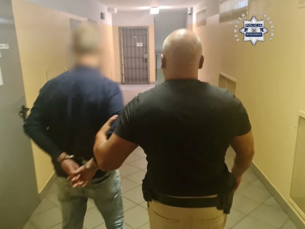 Szybka reakcja policji z Mysłowic – sprawca napaści tymczasowo aresztowany