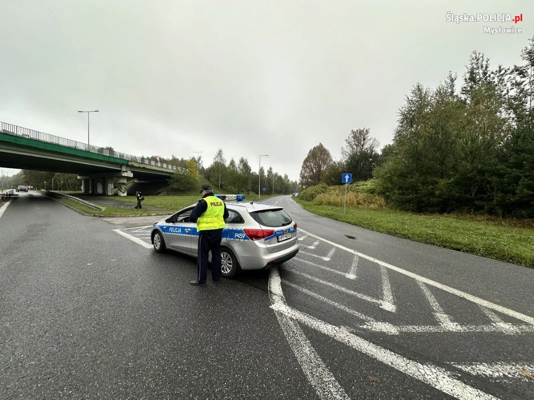 Bezpieczny bieg: policja zabezpieczyła 16. Silesia Marathon w Mysłowicach