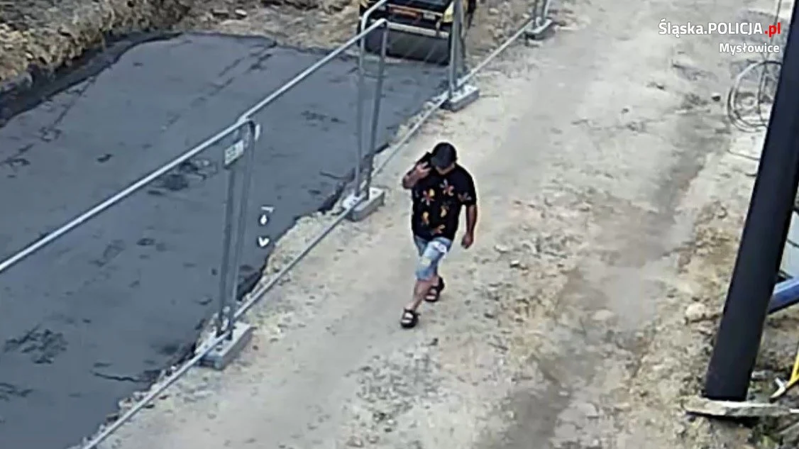 Kamera uchwyciła złodzieja w Mysłowicach – zgłoś się, jeśli go rozpoznajesz!