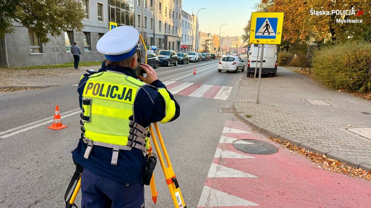 Dramatyczny wypadek na pasach w Mysłowicach – policja wyjaśnia okoliczności