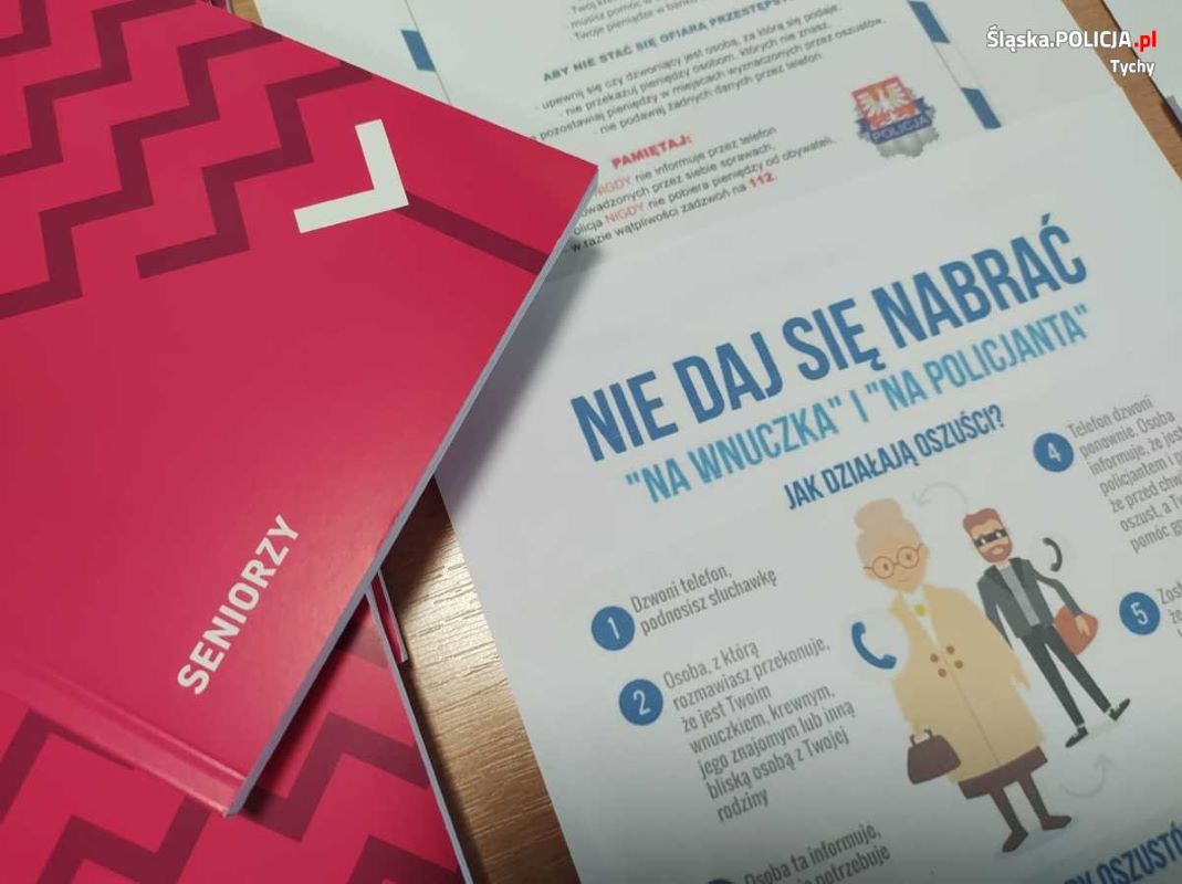 "Bezpiecznie, zdrowo, bezgotówkowo" - ZUS i Policja uczą, jak nie dać się zwieść!