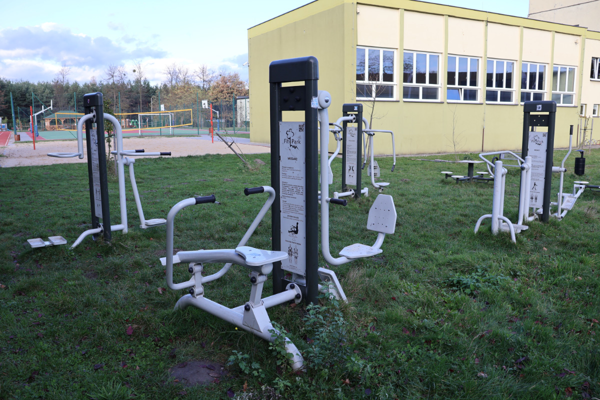 Nowy sprzęt sportowy w SP7
