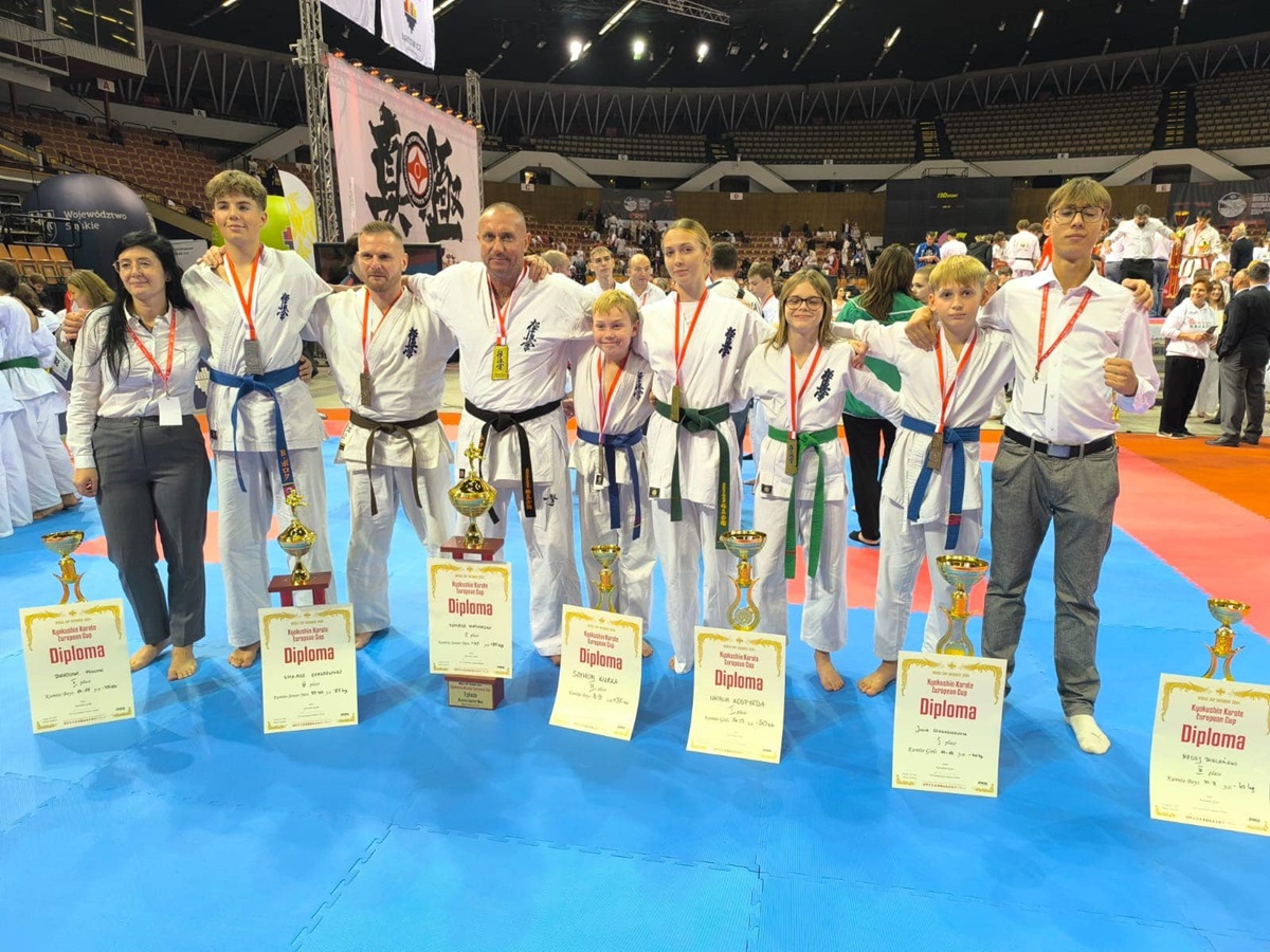 Wspaniały występ Uczniowskiego Klubu Karate Kyokushin z Orzesza
