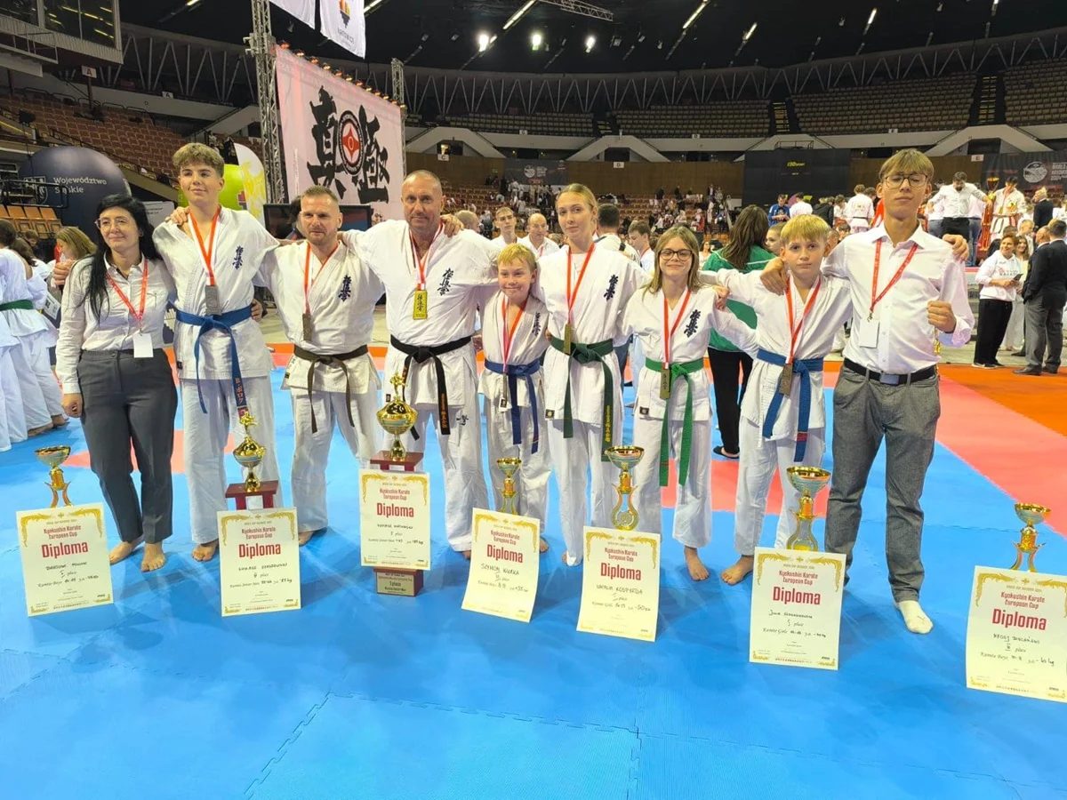 Wspaniały występ Uczniowskiego Klubu Karate Kyokushin z Orzesza