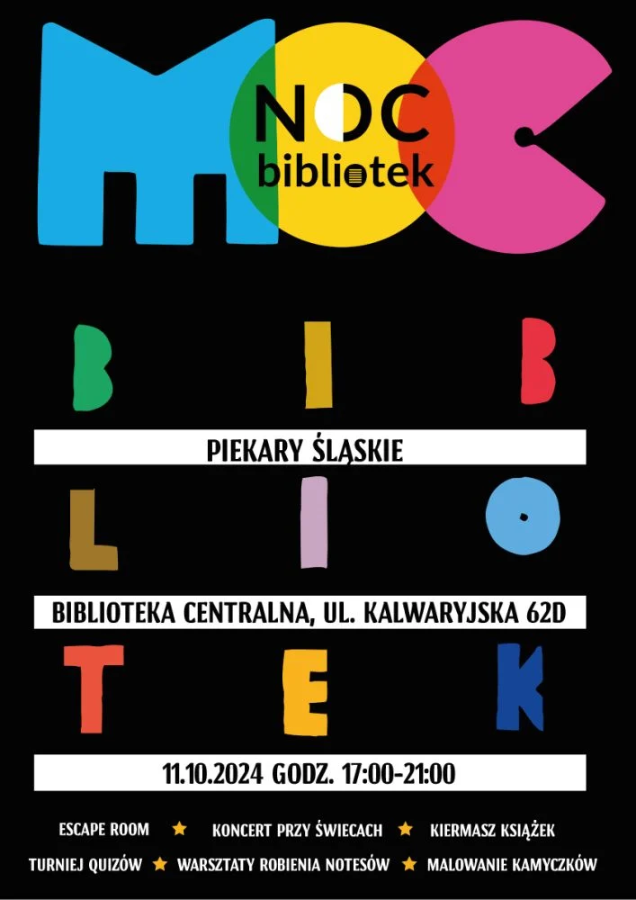 Tajemnice, rękodzieło i muzyka – noc bibliotek w Bibliotece Centralnej Piekary Śląskie