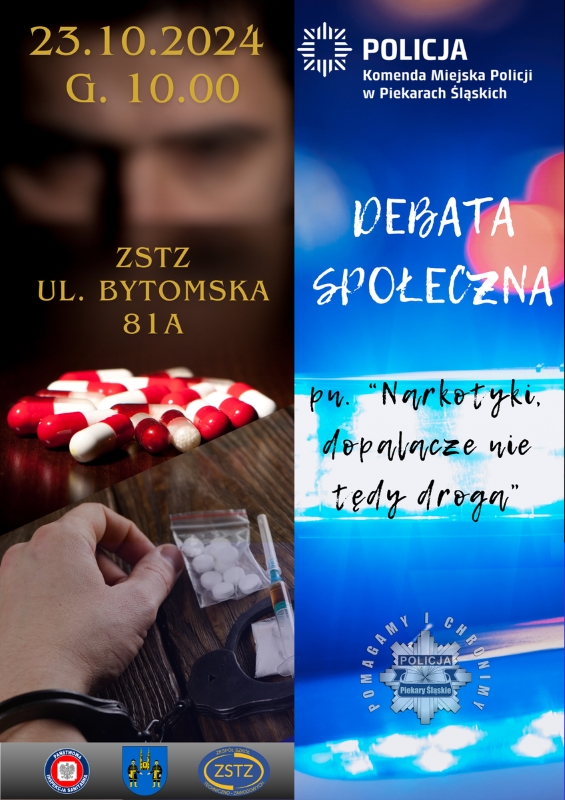 Narkotyki i dopalacze – poważny problem? Przyjdź na debatę w Piekarach Śląskich