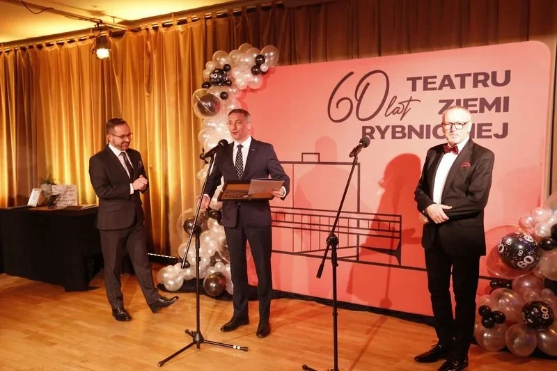 60 lat Teatru Ziemi Rybnickiej nagrodzone prestiżową Złotą Lampką Górniczą