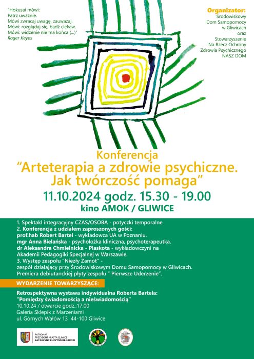 Przed nami konferencja „Arteterapia a zdrowie psychiczne. Jak twórczość pomaga”