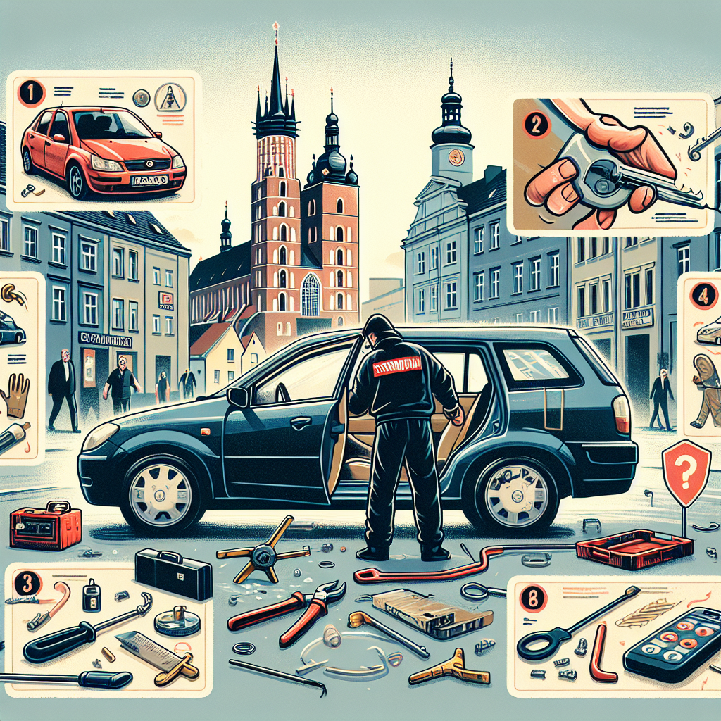 Jak skutecznie otworzyć zatrzaśnięty samochód w Sosnowcu: Praktyczny poradnik