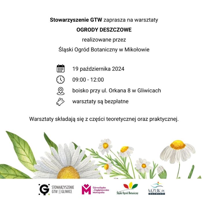 Jak założyć ogród deszczowy? Bezpłatne warsztaty już 19 października!