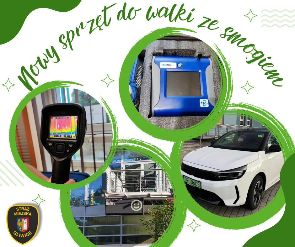 Do Gliwic trafił nowy sprzęt do walki ze smogiem!