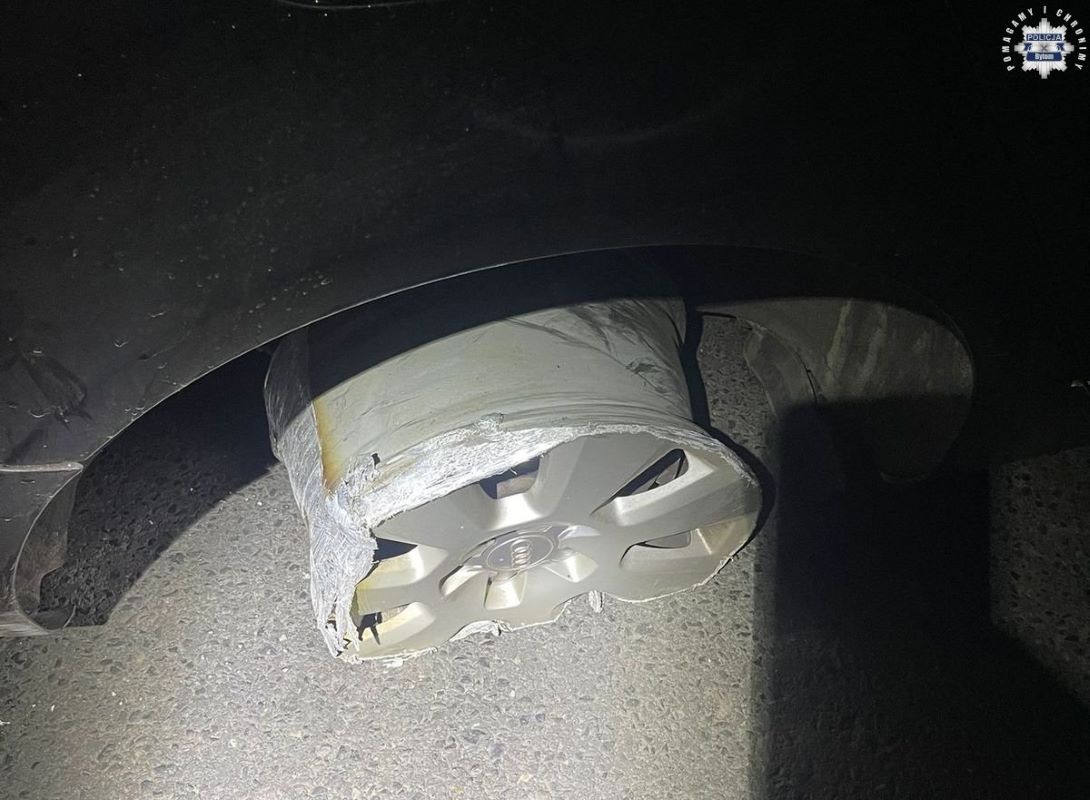 Iskry spod auta i dwa promile – policja zatrzymała nieodpowiedzialnego kierowcę