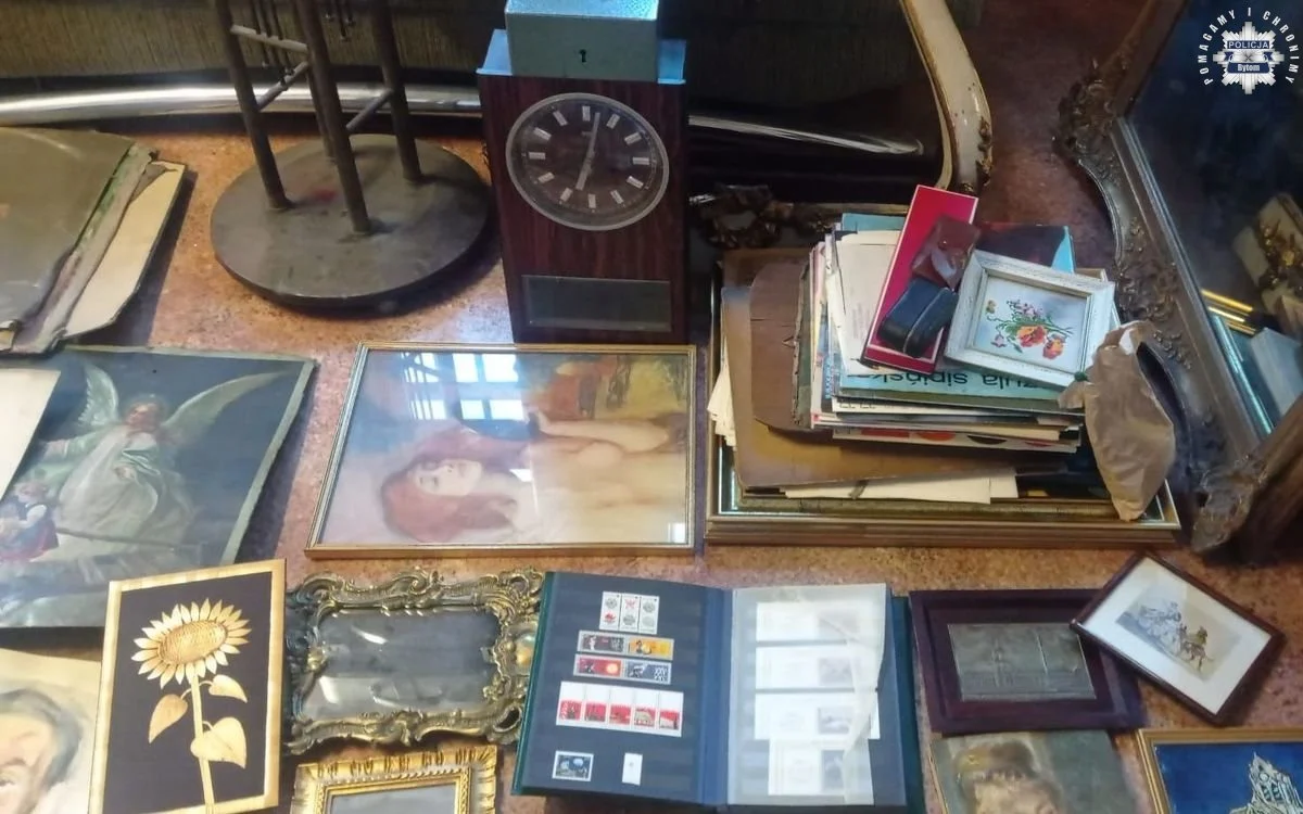 Kryminalni odzyskali dzieła sztuki warte 200 tysięcy złotych. Złodziej w rękach policji