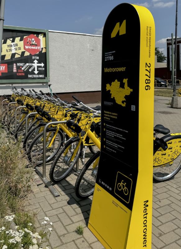 Żółte jednoślady podbijają Bytom – rekordowe wypożyczenia Metrorowerów!