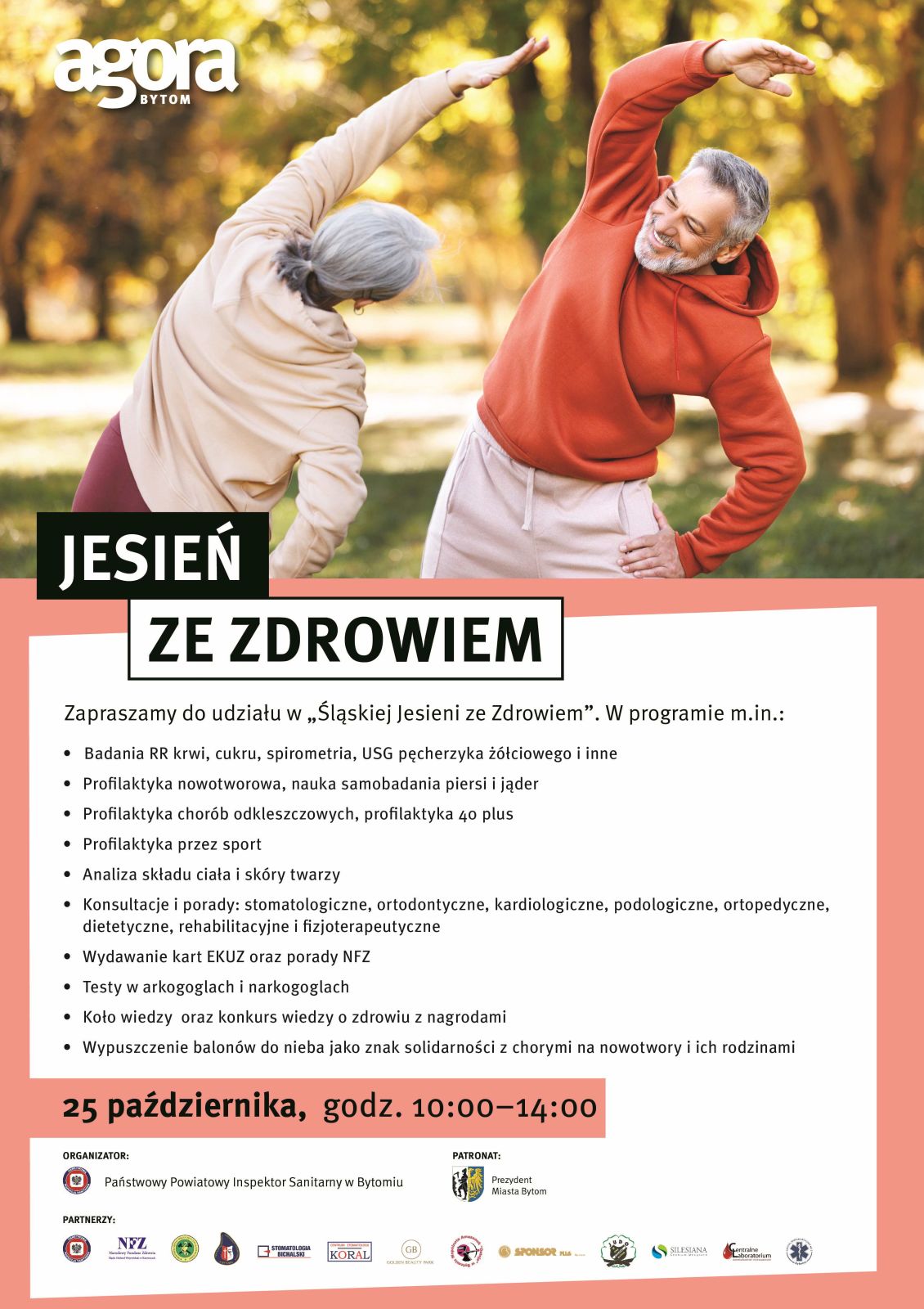 Śląska Jesień ze Zdrowiem – bezpłatne badania i porady już 25 października!