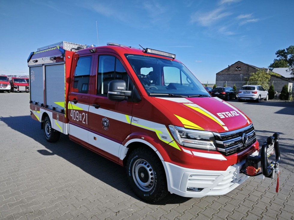 OSP Górniki z nowym lekkim wozem strażackim – wsparcie na rzecz bezpieczeństwa