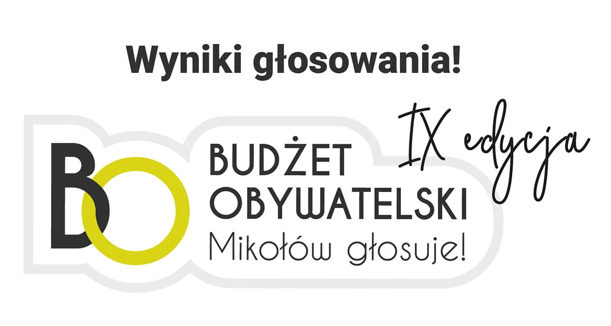 Mikołów wybrał! Znamy zwycięzców IX edycji Budżetu Obywatelskiego