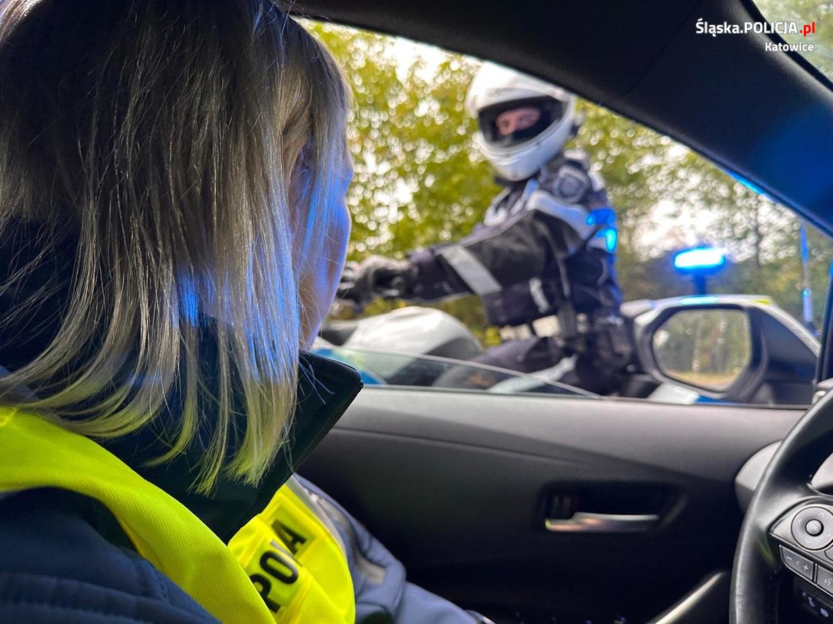 Katowicka drogówka czuwałą nad maratończykami Silesia Marathonu - relacja z wydarzenia