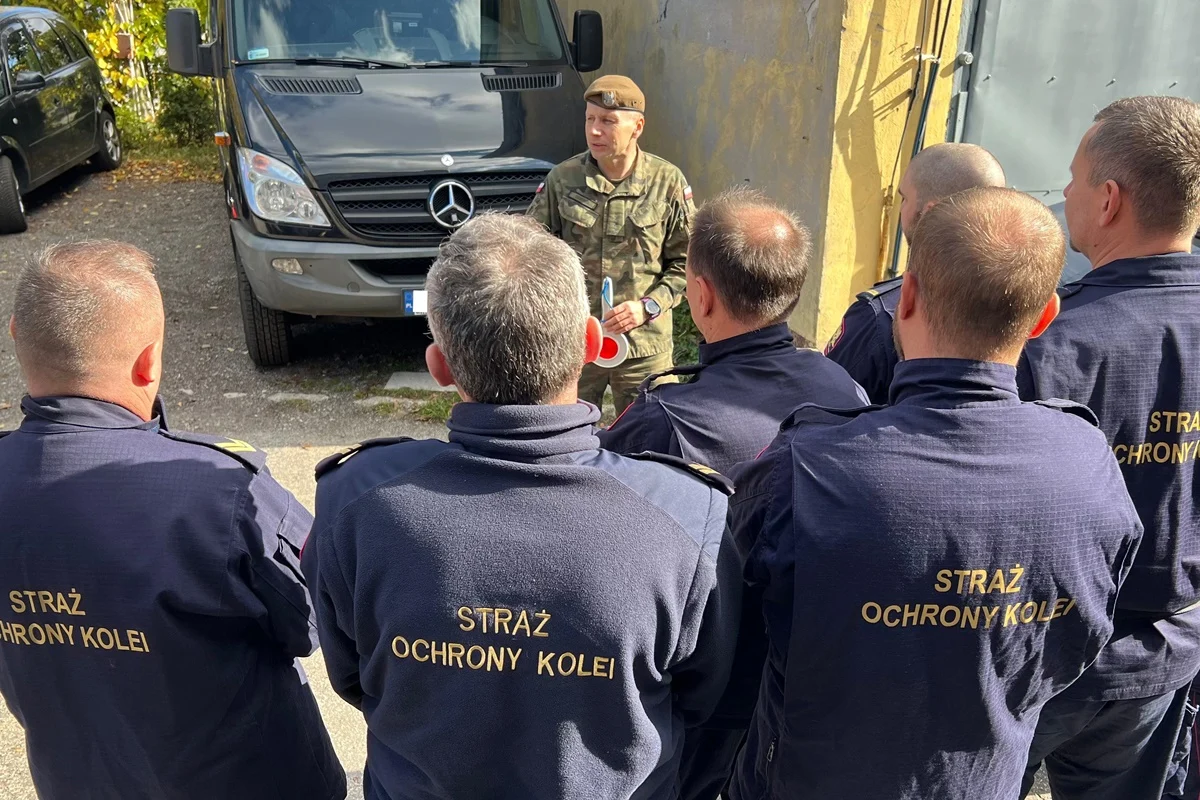 W Katowicach ruszyły szkolenia funkcjonariuszy Straży Ochrony Kolei