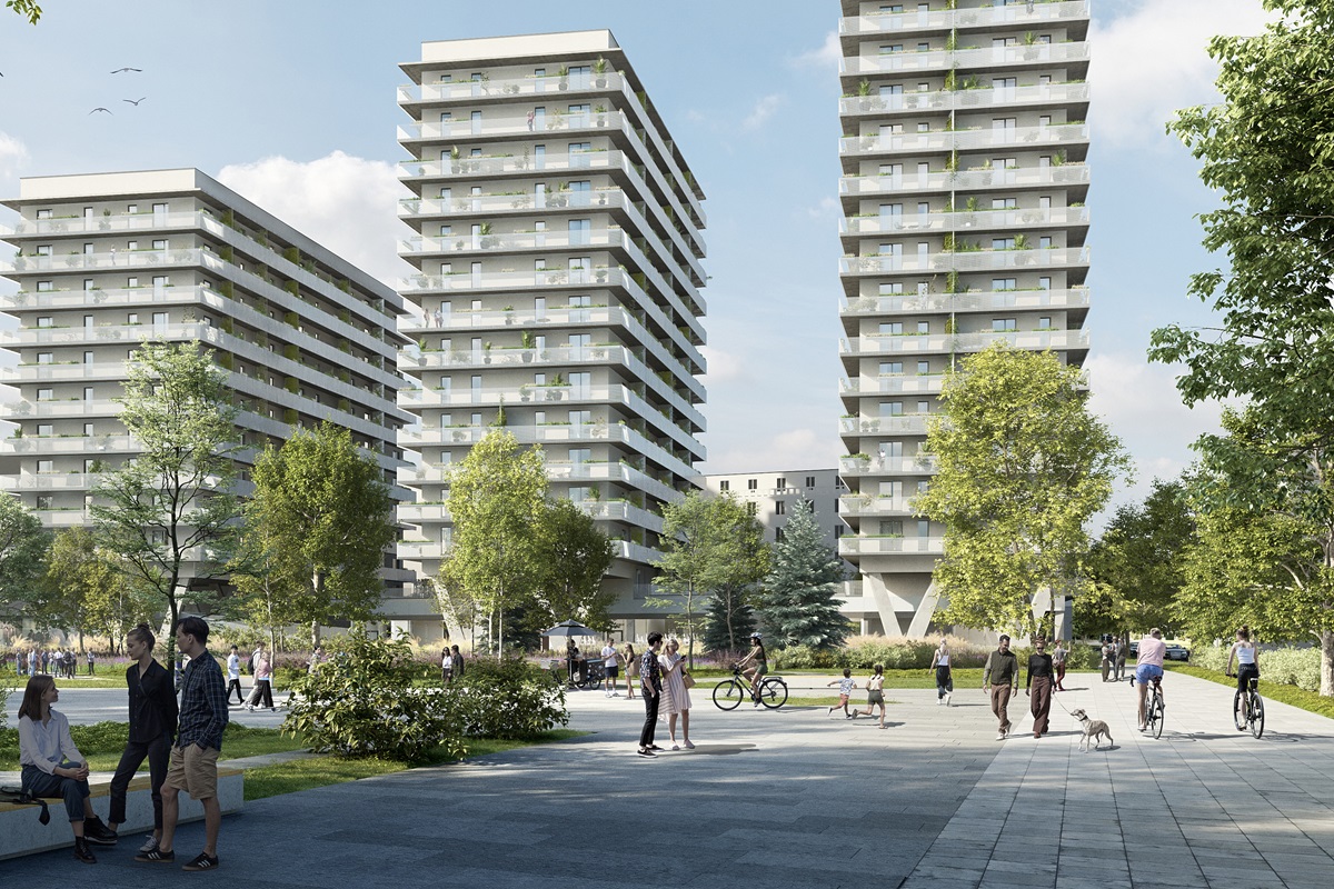 Nowa inwestycja na terenie dawnego dworca autobusowego w Katowicach