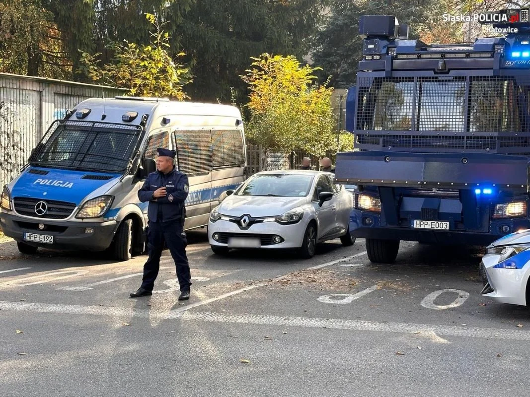 Z nożem na stadion – 16-latek zatrzymany podczas meczu GKS Katowice – Śląsk Wrocław