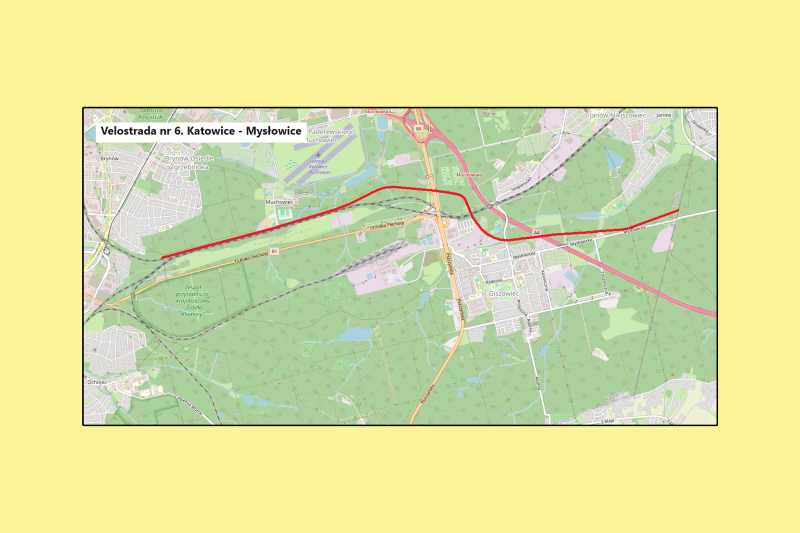 Velostrada między Brynowem i Giszowcem z drugą transzą wsparcia