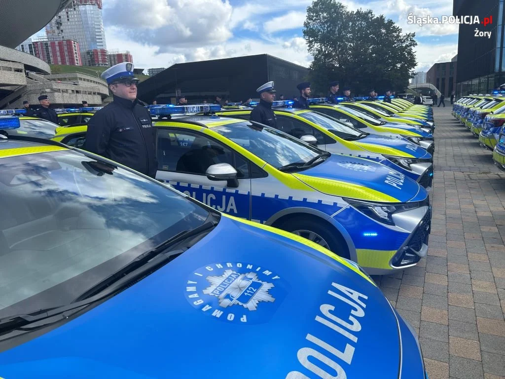 3 nowe radiowozy dla żorskiej Policji