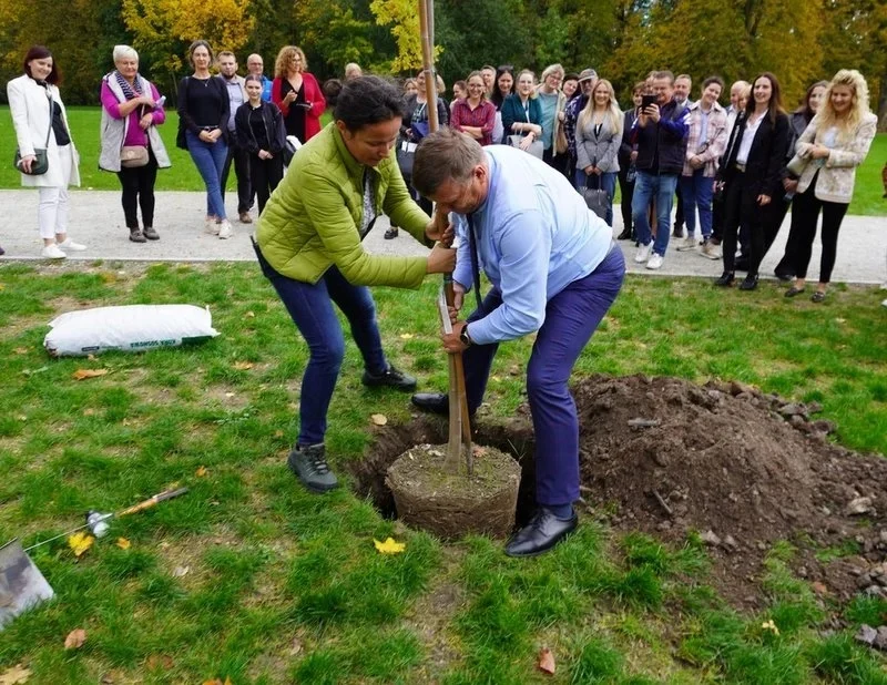 Światowy Dzień Drzewa w Żorach. Za nami warsztaty i nasadzenie klonu w Baranowicach
