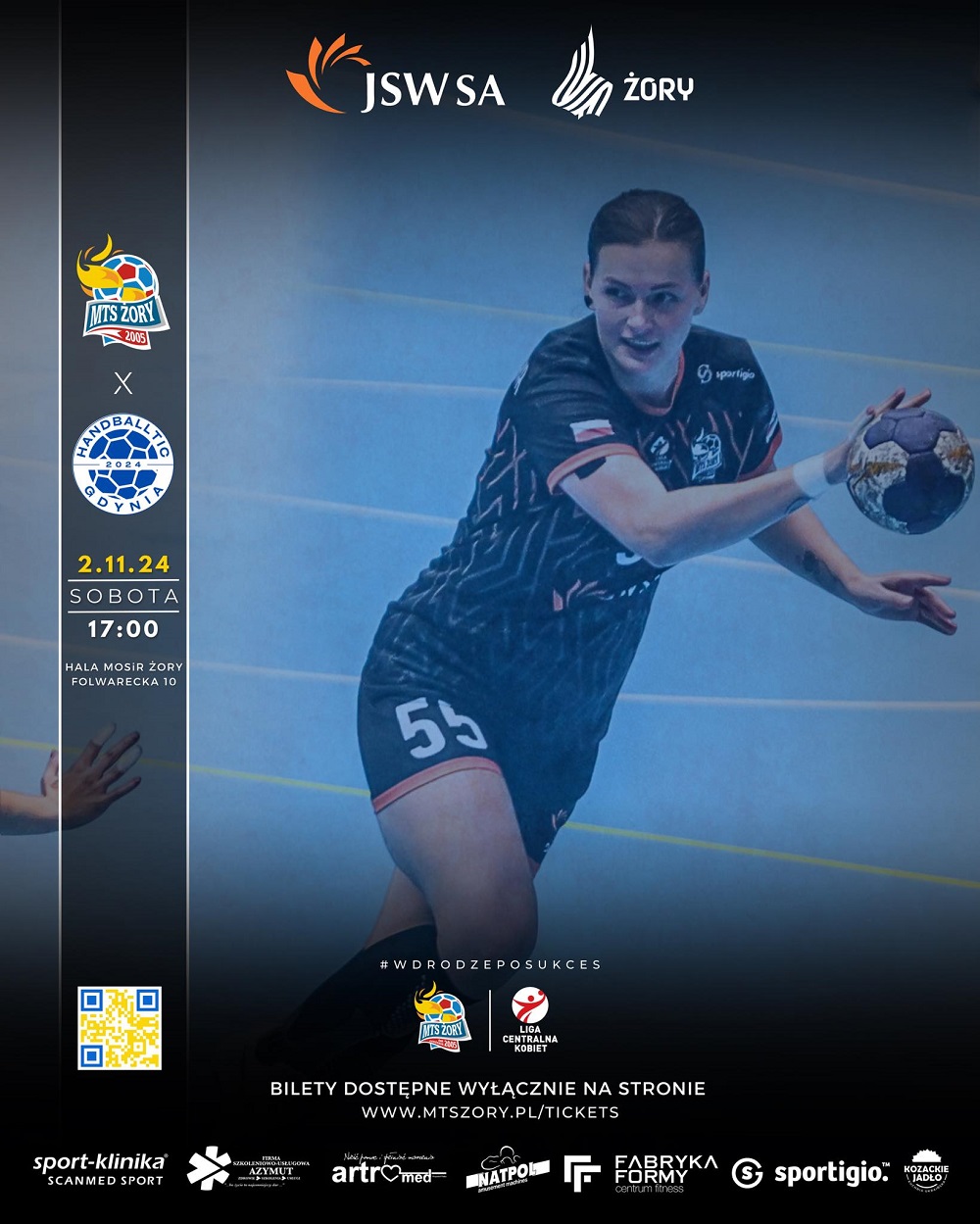 Miejskie Towarzystwo Sportowe Żory zagra z Handballtic Gdynia! Mecz już w sobotę