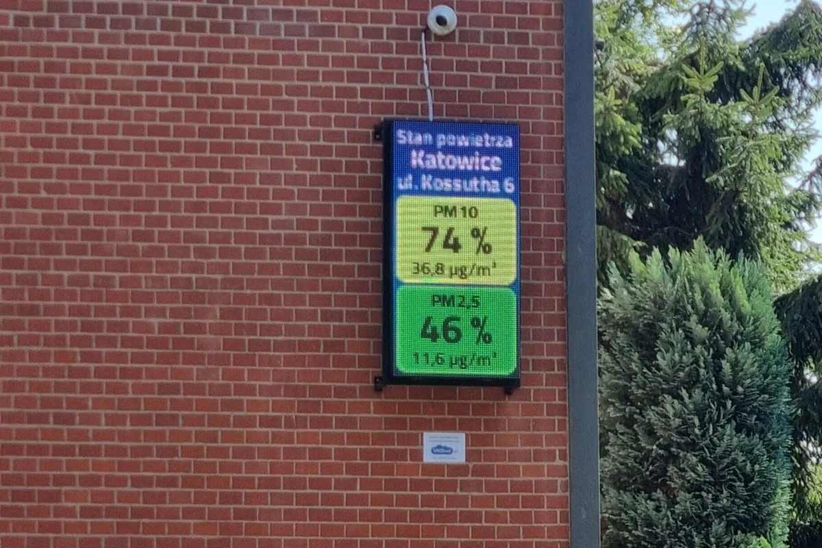 Nowe tablice LED w Chorzowie – kontroluj stan powietrza w swoim otoczeniu