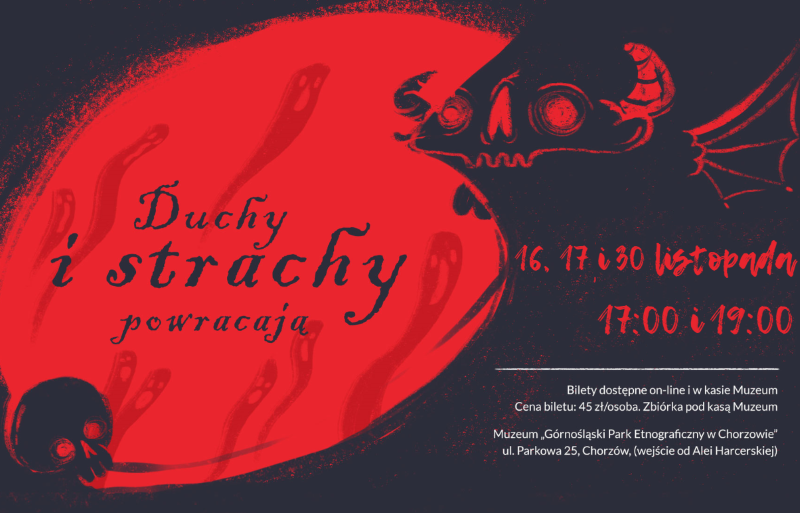 Straszne opowieści i legendy na żywo – „Duchy i Strachy” w listopadzie