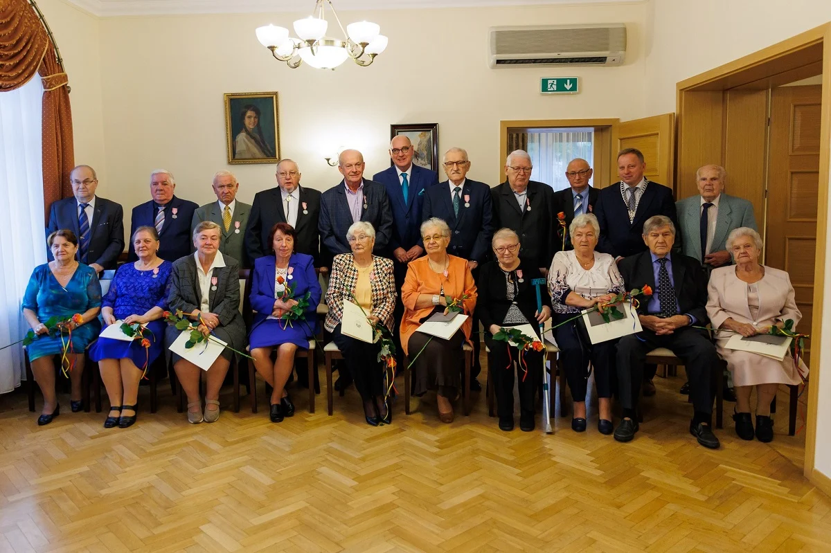 Zabrze uhonorowało małżeństwa z długoletnim stażem