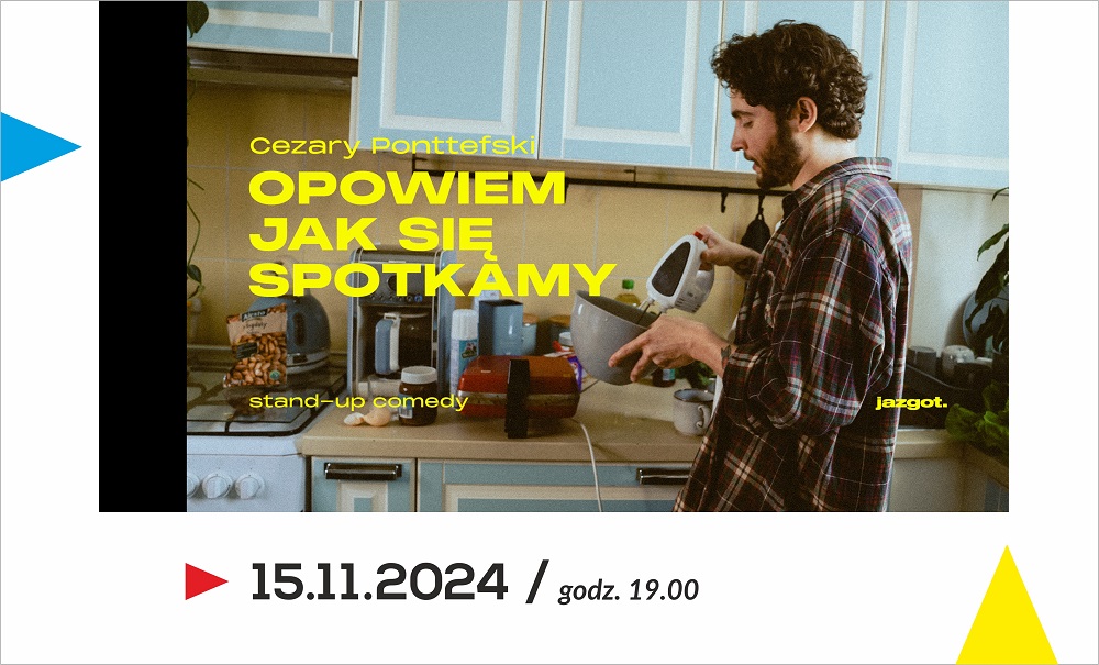 Cezary Ponttefski w Zabrzu! Nowy program stand-upowy już 15 listopada!