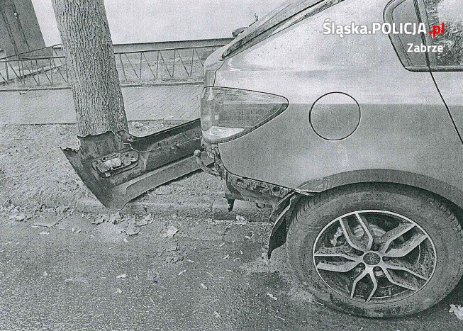 Policja poszukuje świadków uszkodzenia Chevroleta ul. Skalistej w Zabrzu