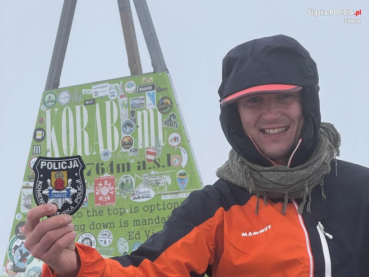 Zabrzański policjant zdobywa Koronę Europy! Relacja z wyprawy na Korab [FOTO]
