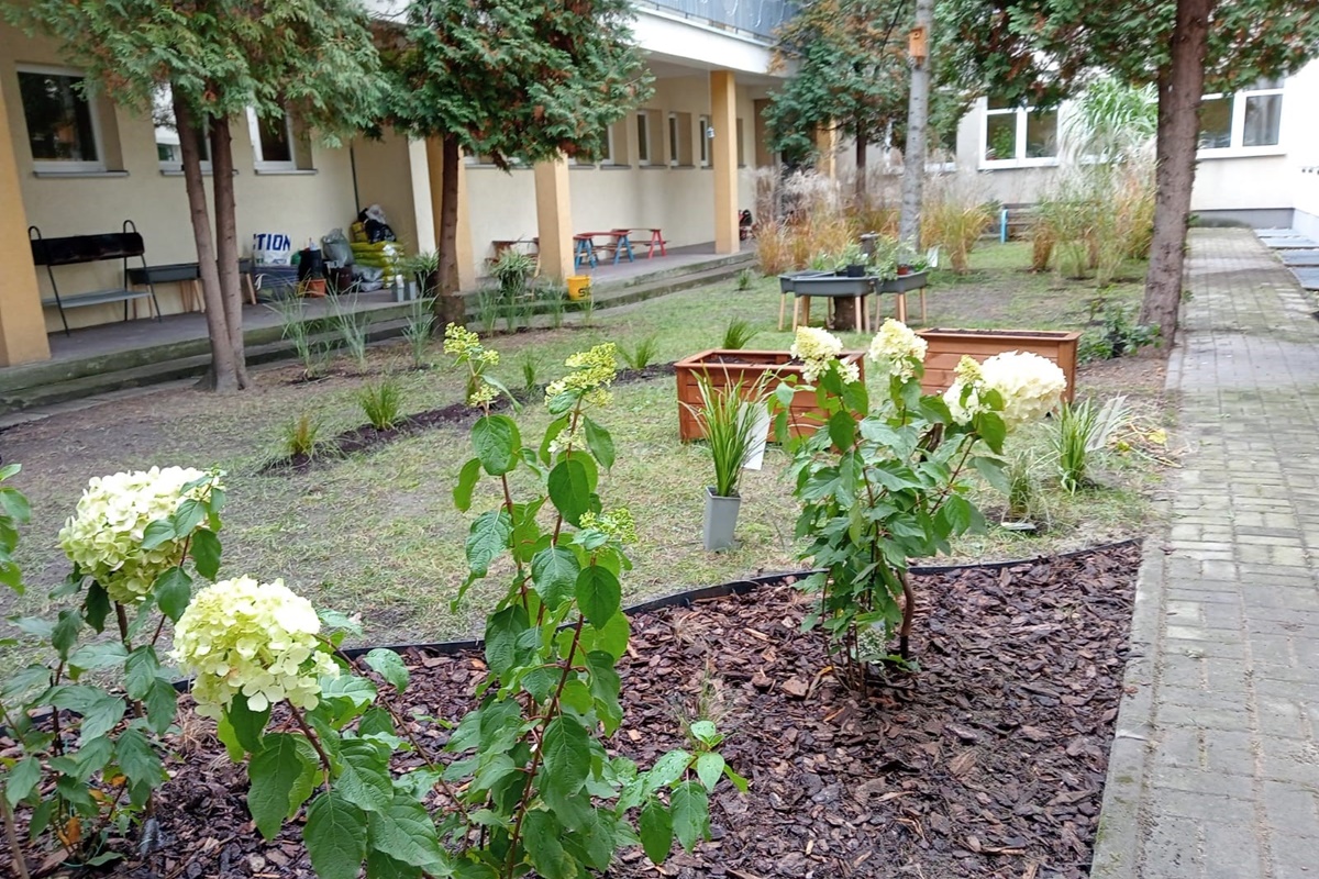 Powstał Eko-Ogród w Przedszkolu nr 48 – miejsce nauki, relaksu i kontaktu z naturą