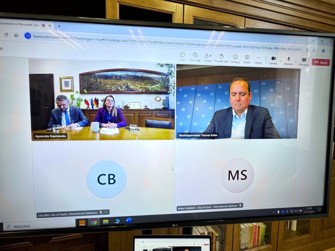 Prezydentka Zabrza i nadburmistrz Essen: rozmowy o przyszłej współpracy